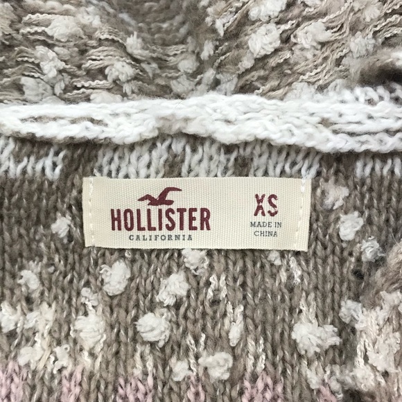 Hollister Co Boho Oversized Hooded Sweater Size XS - Picture 6 of 6